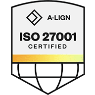 ISO 27001 certified