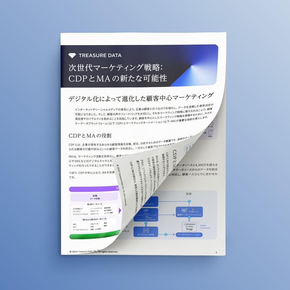 次世代マーケティング戦略：CDPとMAの新たな可能性