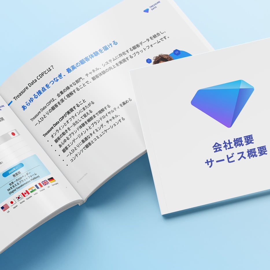 トレジャーデータ会社概要・サービス概要