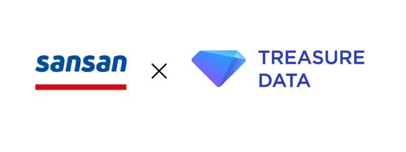 sansan × Treasure Dataロゴ
