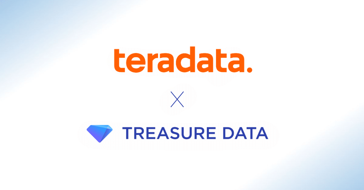 teradata × Treasure Dataロゴ