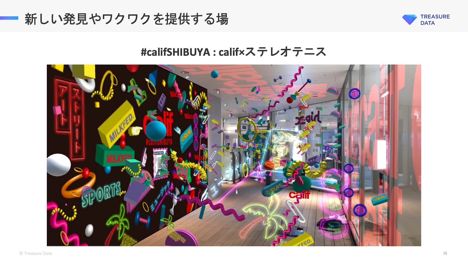 新しい発見やワクワクを提供する場#caliSHIBUYA:calif×ステレオテニス