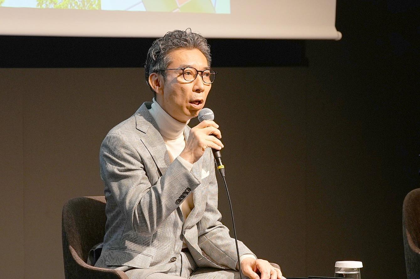 三菱電機株式会社 執行役員宣伝部長の阿部 敬人氏