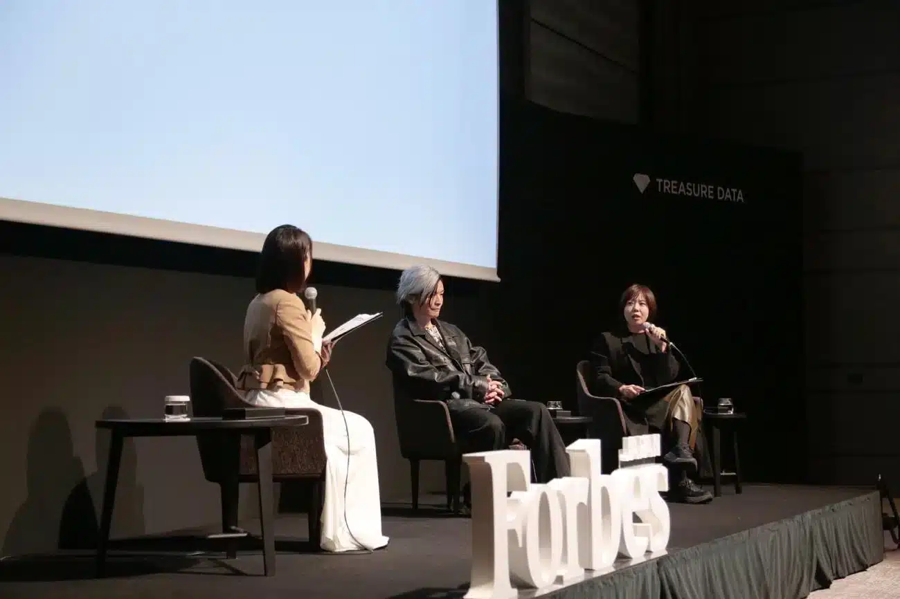 慶應義塾大学医学部 教授 宮田 裕章氏と、アーティスト・デザイナー 長谷川 愛氏のお写真